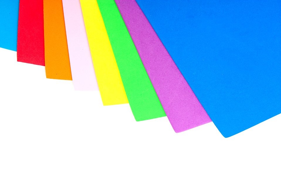 colored paper