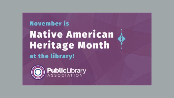 native american heritage month at the library