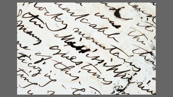 old document with cursive handwriting